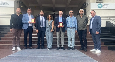 Gürbulak Nakliyat ve Keyline Lojistik'e Teşekkür Plaketi
