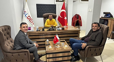 Kolder Başkanı Ahmet Aktaş'ı Makamında Ziyaret Ettik
