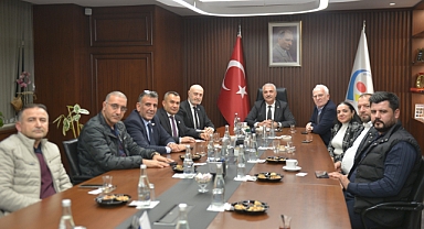 LOJİDER Yönetiminden GTO Başkanı Aslantaş’a Ziyaret