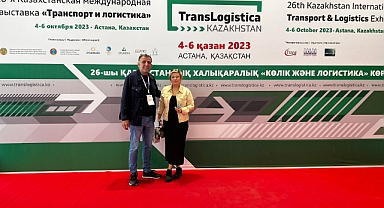 CONTAINER ve Loji TV Astana TransLogistica Fuarında